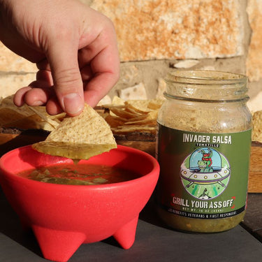 Invader Tomatillo Salsa - The Pepper Pantry (Formerly Marie Sharp's)